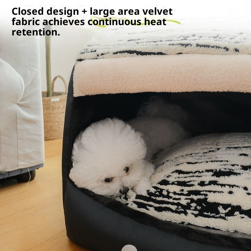 Enclosed Tent Removable Washable Pet Nest