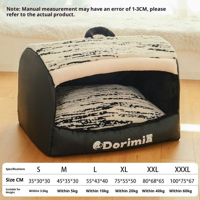 Enclosed Tent Removable Washable Pet Nest
